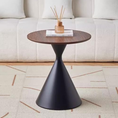 Table basse en bois massif crème pour salon design - 3