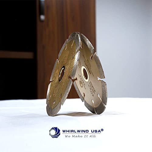 5 Inch Segmented Diamond Saw Blade, Dry Or Wet Cutting General Purpose For Concrete Stone Brick Masonry, Arbor, Etc. (5")… #TOP6