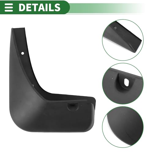 Image of Motoforti Mud Flaps Splash Guards Mud Guards for Kia KX3 2015-2019 W /Mount Accessories