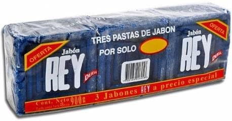 Jabon Rey - 3 Pack (900g)