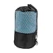 MotiveTech Non Slip Yoga Towel Microfiber Hot Yoga Mat Towel for Men Women Workout Home Gym Indoor, Blue