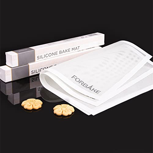3 Set Of Perforated Baking Mat Cookie Sheet Bottom Liner Cheese Bread Pastry Dessert Grill Pad Roasting Cooking #TOP4