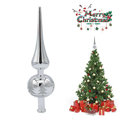 Topo da árvore de Natal – Ornamentos para árvore de Natal | Enfeites clássicos de árvore de Natal, d