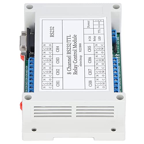Placa de interruptor de control remoto DC 12V 8CH con puerto serie para PCB