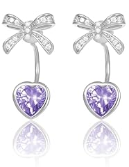 Lilac-White Gold Plated