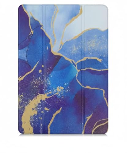 Image of ProElite Cover for Lenovo Idea Tab Plus 12.1 inch 2025 case Cover, Soft Flexible Flip Case Cover for Lenovo Idea Tab Plus 12.1 inch 2025 [Recoil Series] - Ocean Blue