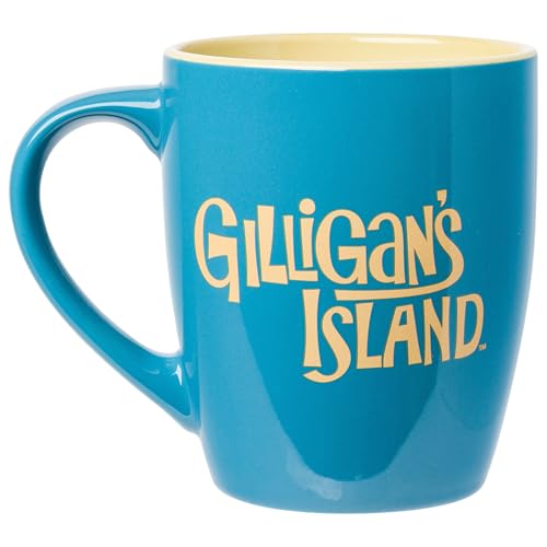 Taza cerámica curva azul 25 oz Gilligan's Island