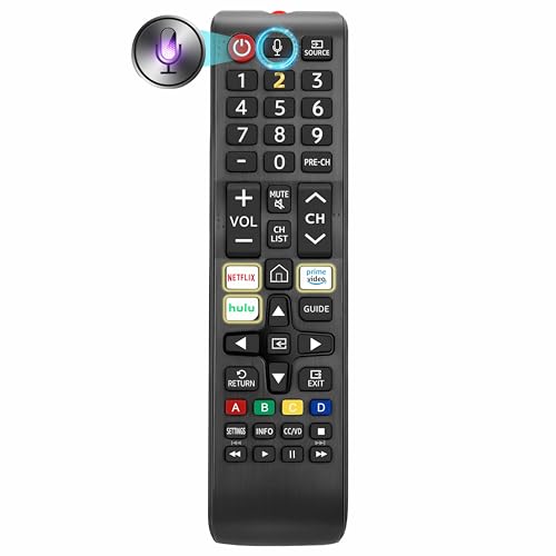 Replacement for Samsung TV Remote Voice Control Compatible with 2019-2025 Samsung Smart TV LED QLED Crystal UHD 2-Year Warranty
