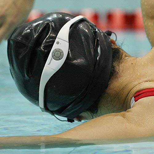 Waterproof Mp3 Player For Swimming Bluetooth, Tayogo Ipx8 8Gb Underwater Headphones With Shuffle Feature, For Water Sports, Running, Diving-White #TOP6