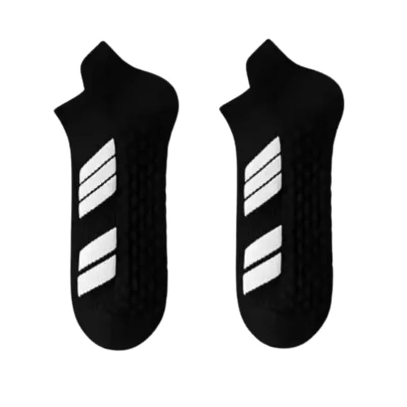 ftk Men's Shock-Absorbing Sports Socks – Short Tube Running, Basketball, Badminton Socks with Massage-picture-17