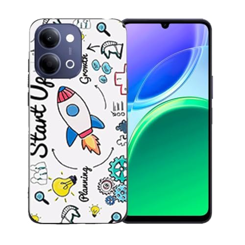 CongJiaLingXi�J�o�[�K�p ��Vivo Y11 5G (6.74")�A�_�炩���V���R�[���P�[�X�̏_��ȃo���p�[�h�Ռ�TPU�ی�?�̂���,LLM36