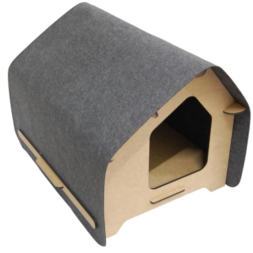 Casa Arranhador De Gato Brinquedo Cabana Toca Grande