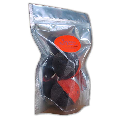 Tub O Ketchup Bath Bombs - Funny Ketchup Colored Bath Balls For Men - Xl Black Cherry Bath Fizzers, Handcrafted, Made In America, 2 Count #TOP3
