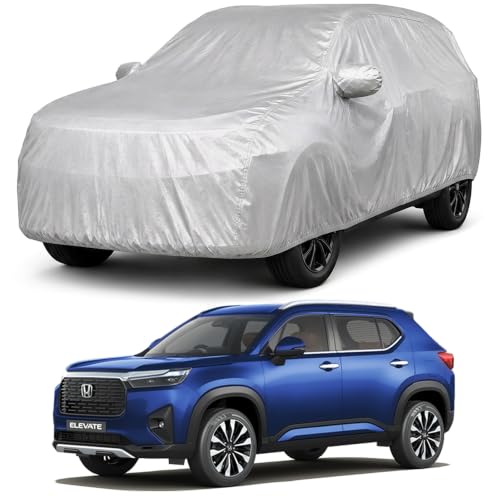 Image of Autofact Car Body Cover Compatible with Elevate | Custom Fit Car Cover | 100% Water-Resistant| Triple-Stitched Lightweight Fabric | Dustproof | Indoor & Outdoor Use | Elastic Bottom