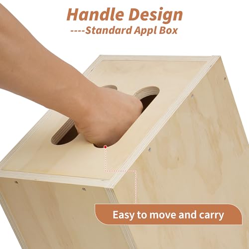 Apple Box Full, APPL Boxes Standard APPL Boxes for Photography Multifunctional Photography APPL Box for Height Adjusting Photo Studio Film Set and Photography (Install Required) by Tcatec - Image 6