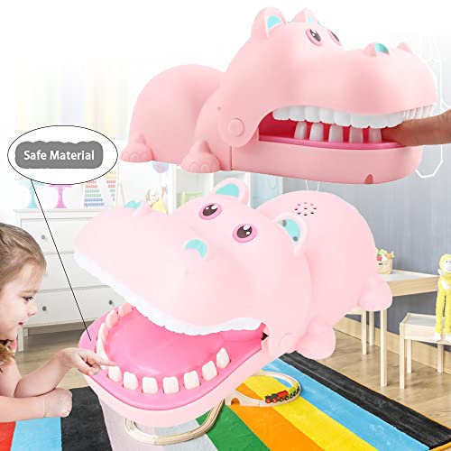 Watris Veiyi Cartoon Hippo Mouth Toy with Teeth for Parent-Child Activities by Watris Veiyi - Used condition - Image 8