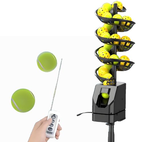 Machine à balles de tennis solo avec filet de ramassage pour entraînement autonome à la maison