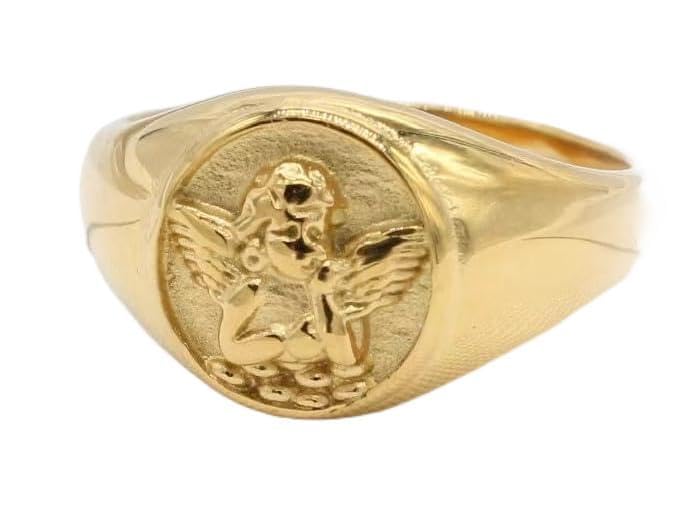 Bague ange or Hug From Heaven le cadeau de promesse inspirant