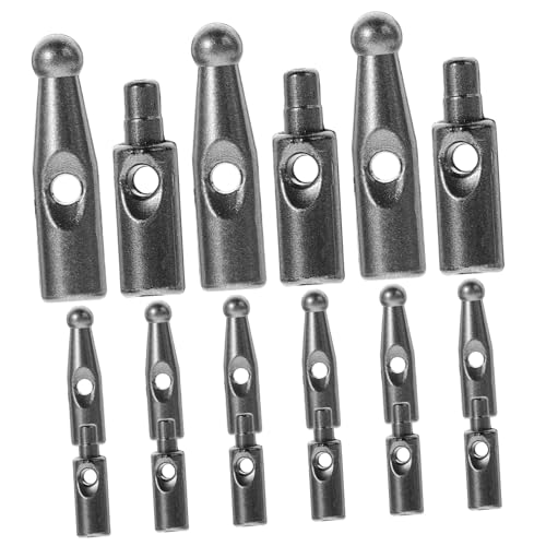 TIDTALEO 18個 折りたたみ傘用プラスチック製テールビーズ 耐久性ある傘骨カバー 傘修理アクセサリー 傘尾ビーズ交換用 雨傘 日傘対応