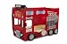 Plastiko | Literas | Camión de Bomberos 116 x 150 x 207 cm | Cómodo | Funcional | Dormir | para Dos | Colchón y Estructura incluidos habitación pequeña