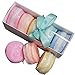 Sunbasil Soap Macaron Handmade Soap Gift Set Birthday Present for Women