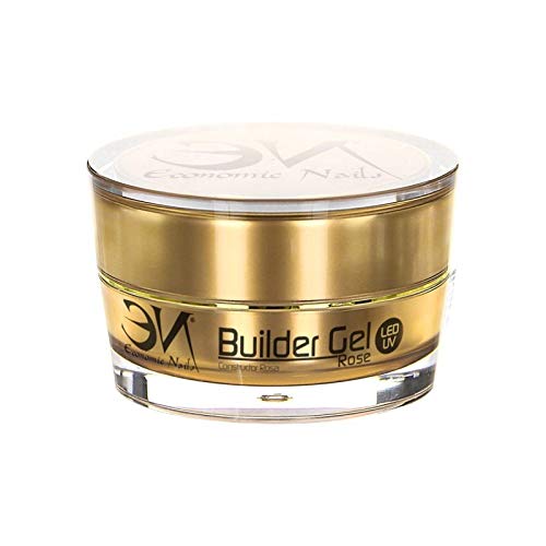 Builder Gel Rose UV/Led 15ml para uñas de gel | Ultra resistente...
