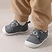 FEETCITY Baby Boys Girls Shoes First Walker Shoes Wide Infant Shoe Baby Sneakers Breathable Bear Toddler Barefoot Shoe 6-12 Months
