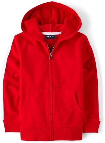 Active Long Sleeve Hooded Full Zip Front Sweatshirt