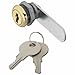 Door/Drawer Utility Lock, Brass, 1/4-In. -N239-145