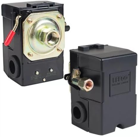 Miniatura 2 de Control del interruptor de presión del compresor de aire 90-125 psi solo puerto resistente 26A reemplaza