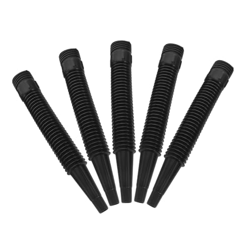 iplusmile 5 Stück Teiliges Flexibler Trichter Schlauch mit Verstellbarer Praktischer Ölwechseltrichter für Filtertrichter und Vielseitige Anwendungen im Haushalt und Garage