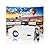 XENPONAD 4K Smart Projector, Native 1080P Full HD Projector with Google TV 1000 ANSI Lumens Auto Focus Keystone Correction WiFi Bluetooth Portable Home Theater Projector for Outdoor Bedroom Movie