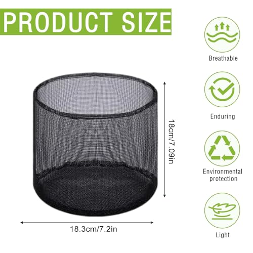 Bolsas para plantas acuáticas macetas reutilizables para estanques de malla 3