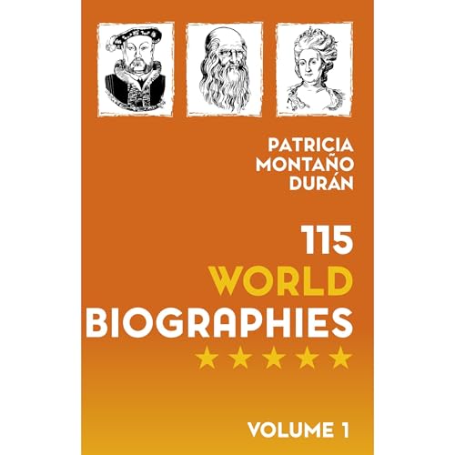 115 World Biographies Audiolibro Por Patricia Monta&ntilde;o Dur&aacute;n arte de portada