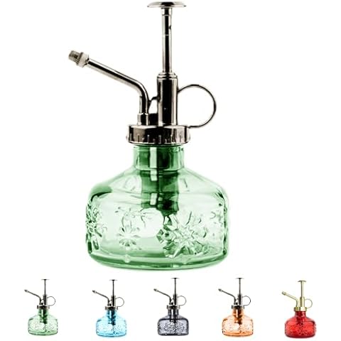 XXXFLOWER Glass Plant Mister Spray Bottle for Indoor Plant Spritzer Succulent Watering Bottle Cover
