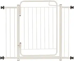 Portão Grade de Proteção Tamanho Ajustável de 94 até 99 cm Segurança Cachorro Pets Bebe Crianças Porta Vãos - Acompanha Extensores