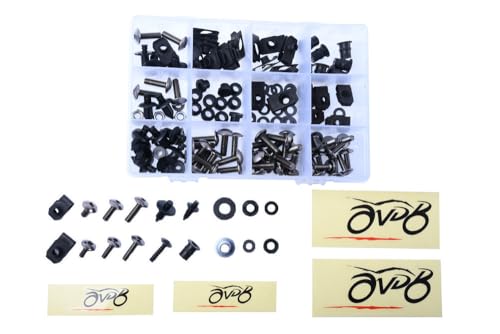 Vis pour carénage CBR 1000 RR AVDB pour remplacer les fixations perdues ou usées de votre moto