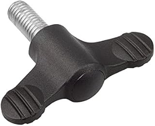 Kipp 06652-01A2X30 NovoÂ·Grip Grey Thermoplastic Wing Grip with 1/4-20