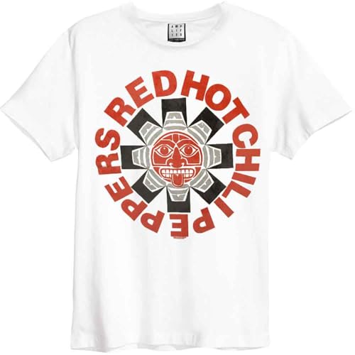 Red Hot Chili Peppers Aztec Official Tee T-Shirt Mens Unisex (Large)
