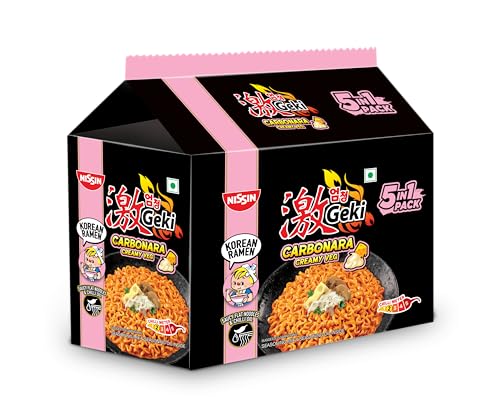 Image of Nissin Geki Carbonara Creamy Veg - 5in1