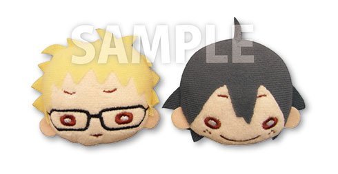 Amazon.co.jp: ハイキュー!! にとたん ぬいぐるみバッジセット 月島 