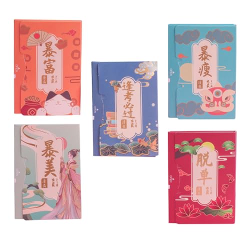 minkissy 5 Packungen Mit Je 50 Gesichtsöl-blotting-blättern Ölabsorbierendes Papier Für Make-up Hautfreundlich Tragbar Für Schule Büro Und Reisen