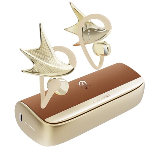 REAL YOUNG H700 Open-Ear Earbuds for Women, Elegant Dragon...