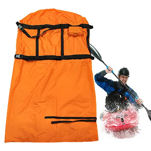 Decorhome Bolsas secas para kayak impermeables - Bolsa de kayak con revestimiento impermeable - Mochila para prevención y rescate, juegos acuáticos, embarcadores de ferry, embalses