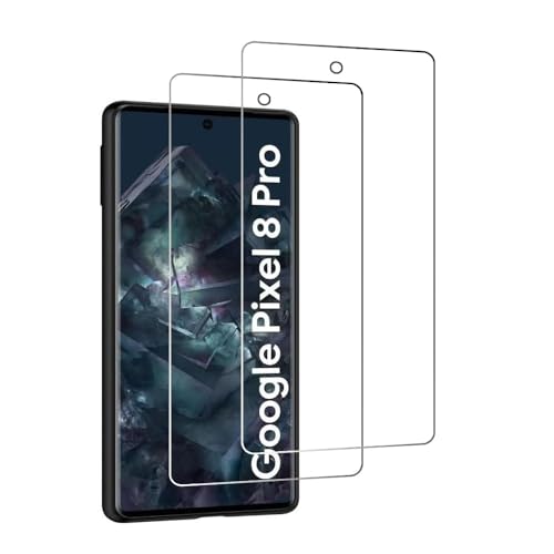�y2���Z�b�g�z FOR Google Pixel 8 Pro �t�B���� �����K���X ���Ɏq�� FOR Google Pixel 8 Pro �K���X�t�B���� �S�ʕی� �d�x9H ��U�h�~ �w��h�~ �����z�� �C�A�h�~ �t���ی�t�B����