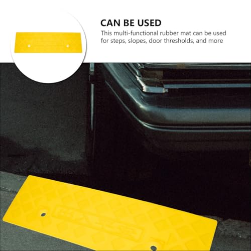 Rampas para puertas de coche de 3 cm de alto color amarillo, 2 unidades miniatura 7