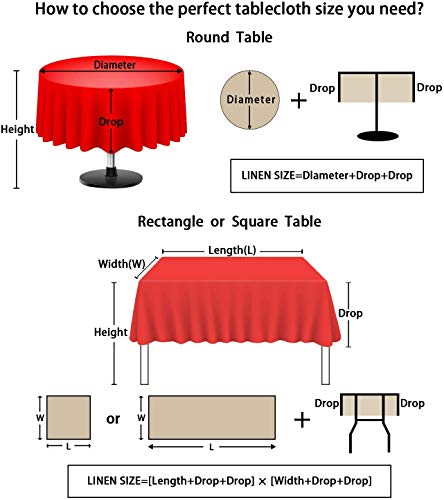 Queendream Purple Tablecloth Rosette Tablecloth 50 X 80 Inch Baby Shower Tablecloth 3D Floral Stain Rosette Table Cover For Wedding Party Decorations #TOP3