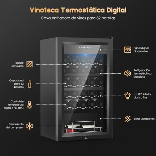Listado de Sistemas de refrigeración para vinotecas comprados en linea. 23 Imagen adicional