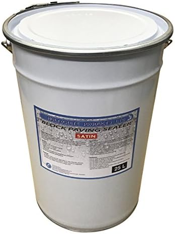 Block Paving Sealer - Satin Finish Block Paving Seal Sealant (25 litres)