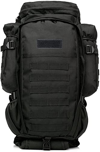 Sac à dos d'assaut militaire ​Sac à dos, sac à dos tactique pour fusil militaire pour homme, 56-75L Grand sac à dos militaire extérieur pour pistolet militaire Sac à dos tactique pour chasse, tir